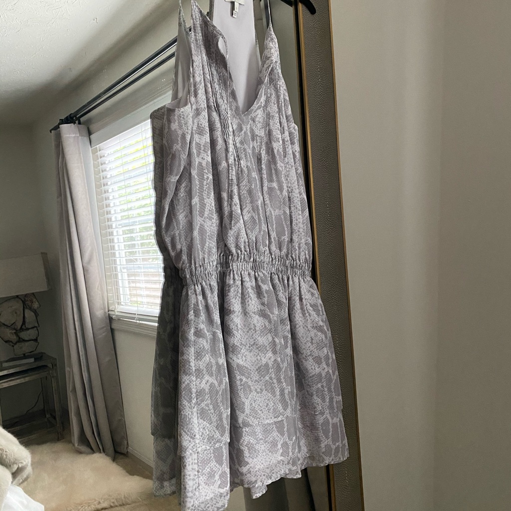 Joie Python Mini Dress